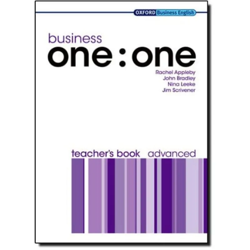 BUSINESS ONE - ADVANCED - TEACHER'S BOOK