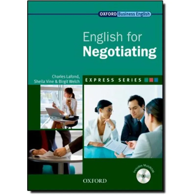 ENGLISH FOR NEGOTIATING - STUDENTS BOOK WITH MULTI