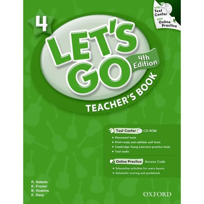 LETS GO 4 TB WITH TEST CENTER PACK - 4TH EDITION