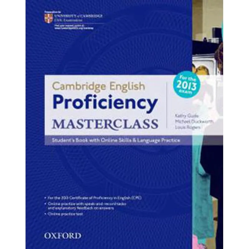 CAMBRIDGE ENGLISH - PROFICIENCY MASTERCLASS STUDENT´S BOOK WITH ONLINE SKILLS AND LANGUAGE PRACTICE