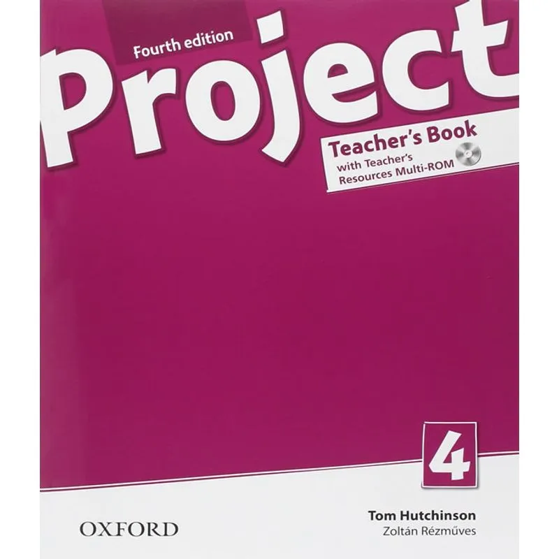 Project 4 - Teacher's Book - 04 Ed