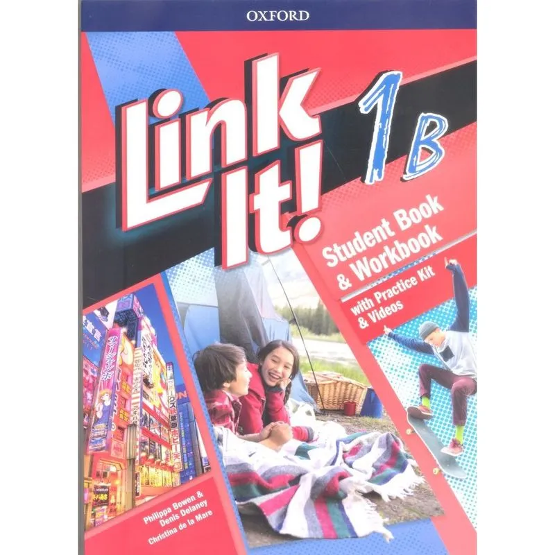 Link It! 1b - Student's Book With Workbook And Practice Kit & Video - Third Edition - 3ª Ed.
