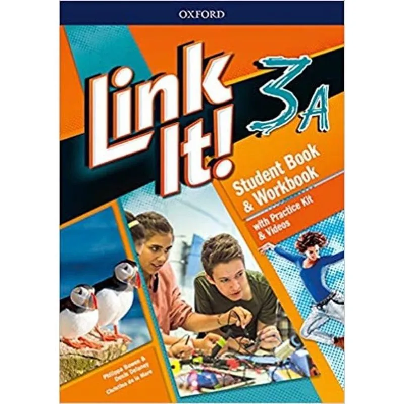 Link It! 3a - Student's Book With Workbook And Practice Kit & Video - Third Edition - 3ª Ed.