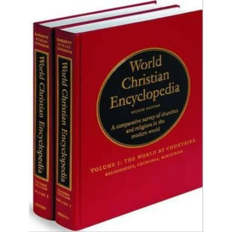 WORLD CHRISTIAN ENCYCLOPEDIA, 2 VOLUME SET