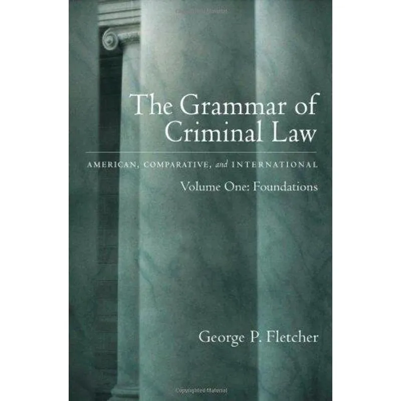 The Grammar of Criminal Law