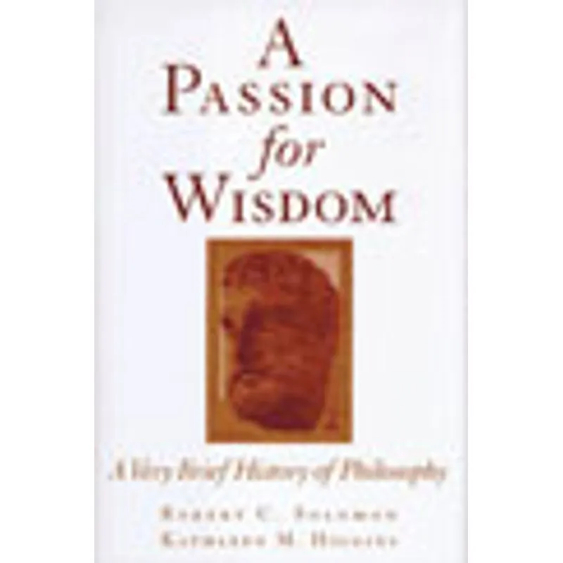 PASSION FOR WISDOM, A