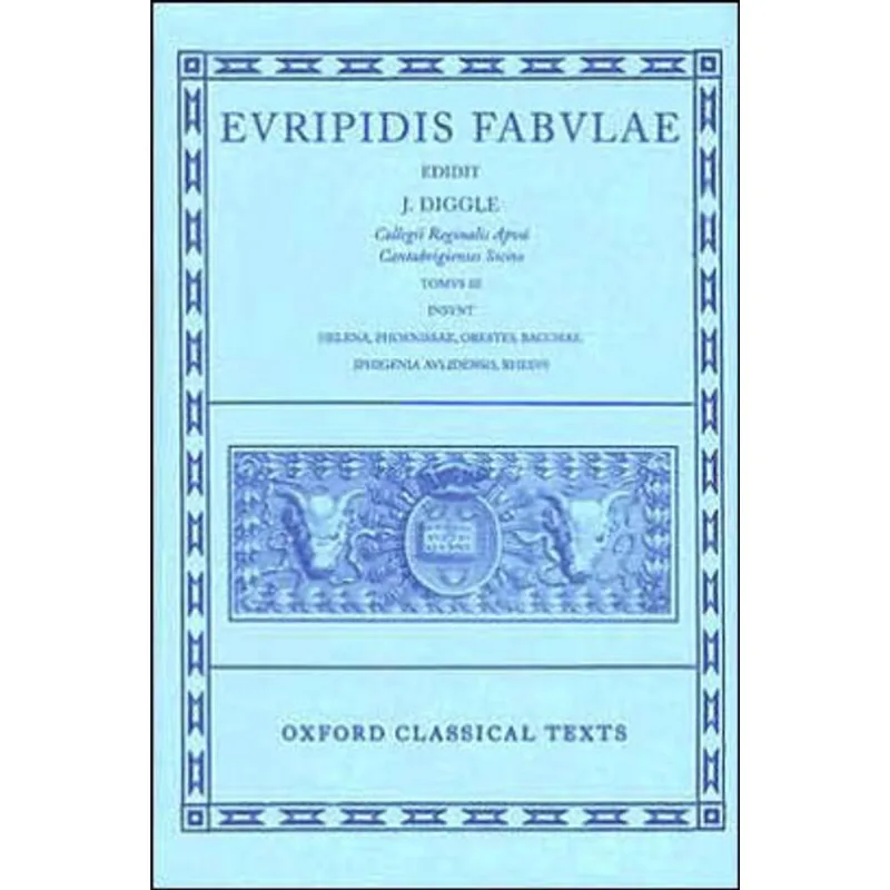 EURIPIDES FABULAE VOL.3