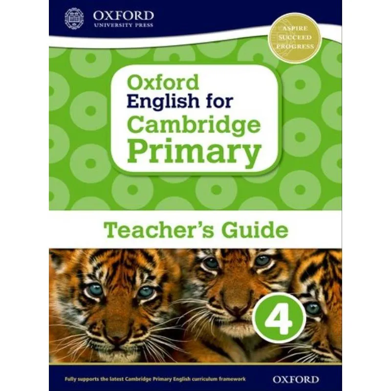 OXFORD ENGLISH FOR CAMBRIDGE PRIMARY TEACHER BOOK 4