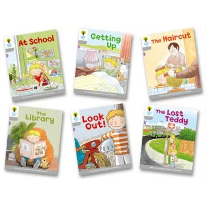 OXFORD READING TREE - LEVEL 1 - WORDLESS STORIES A - PACK OF 6