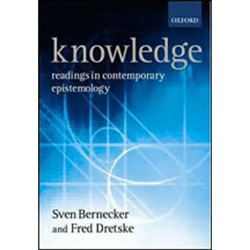 KNOWLEDGE - READINGS IN CONTEMPORARY EPISTEMOLOGY