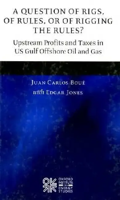 A Question of Rigs, of Rules, or of Rigging the Rules?: Understanding the Profitability and Prospects of Upstream Oil Activities in the Gulf of Mexico Hardcover