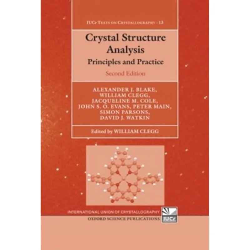 CRYSTAL STRUCTURE ANALYSIS