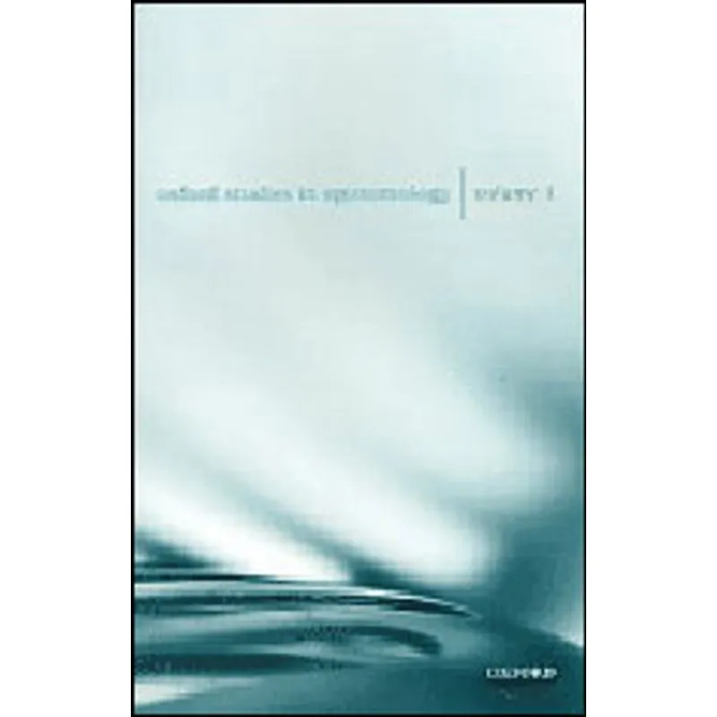 OXFORD STUDIES IN EPISTEMOLOGY VOL.1