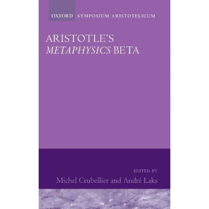 Aristotle'S Metaphysics Beta