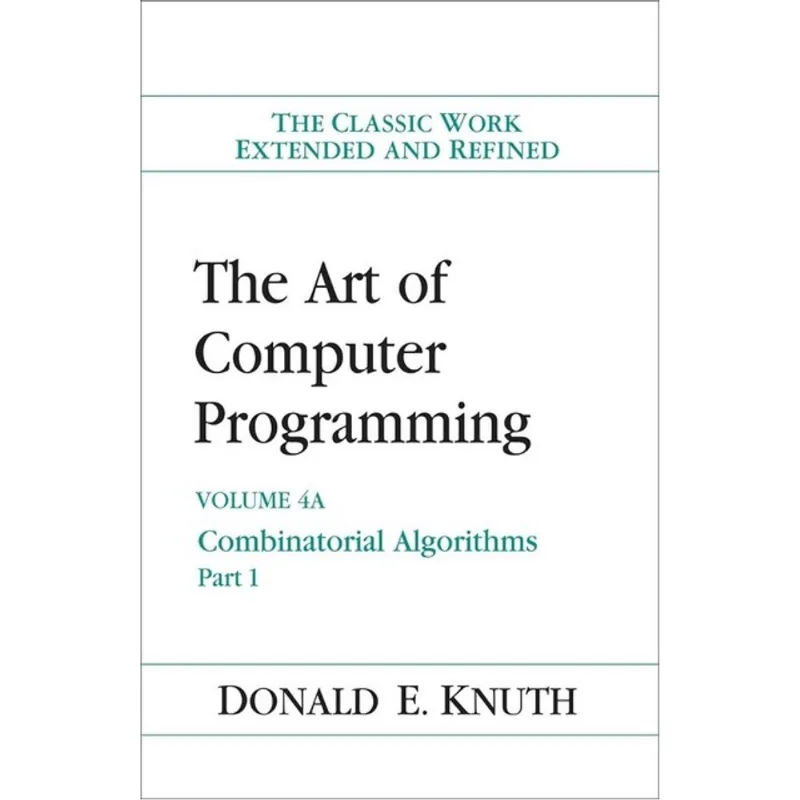 THE ART OF COMPUTER PROGRAMMING - PART 1 - VOL. 4