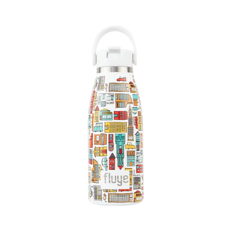 Tomatodo Fluye Ceramic Kids 350ml Houses
