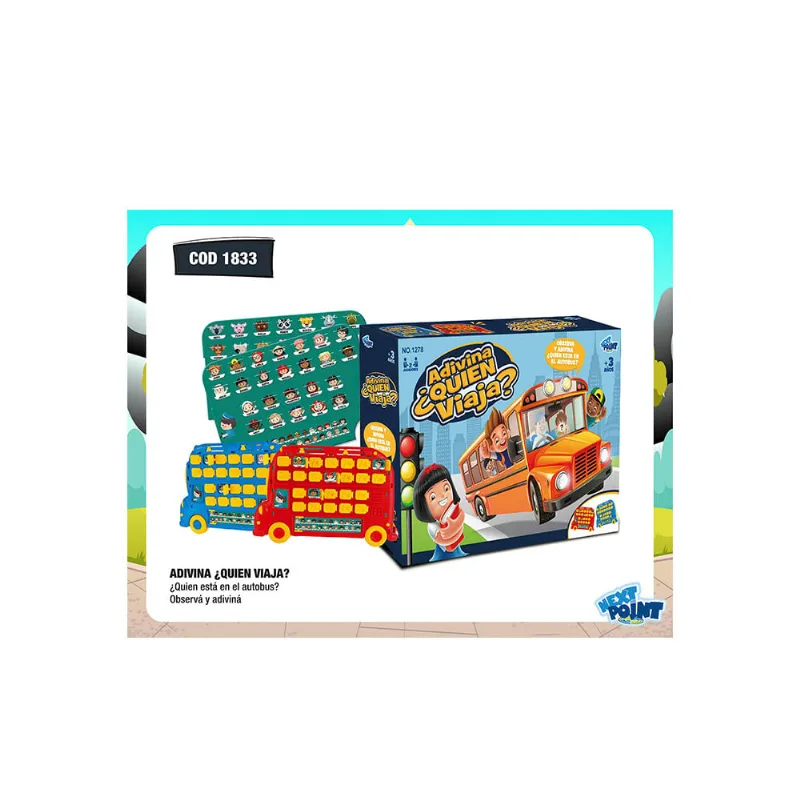Juego De Mesa Adivina Quién Viaja-nexpoint