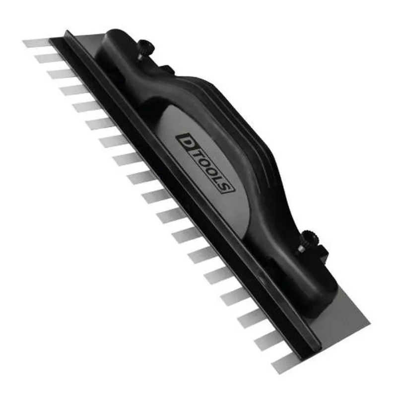 Desempenadeira 35 X 12cm Com Regulagem Dentada Em Aço Dtools