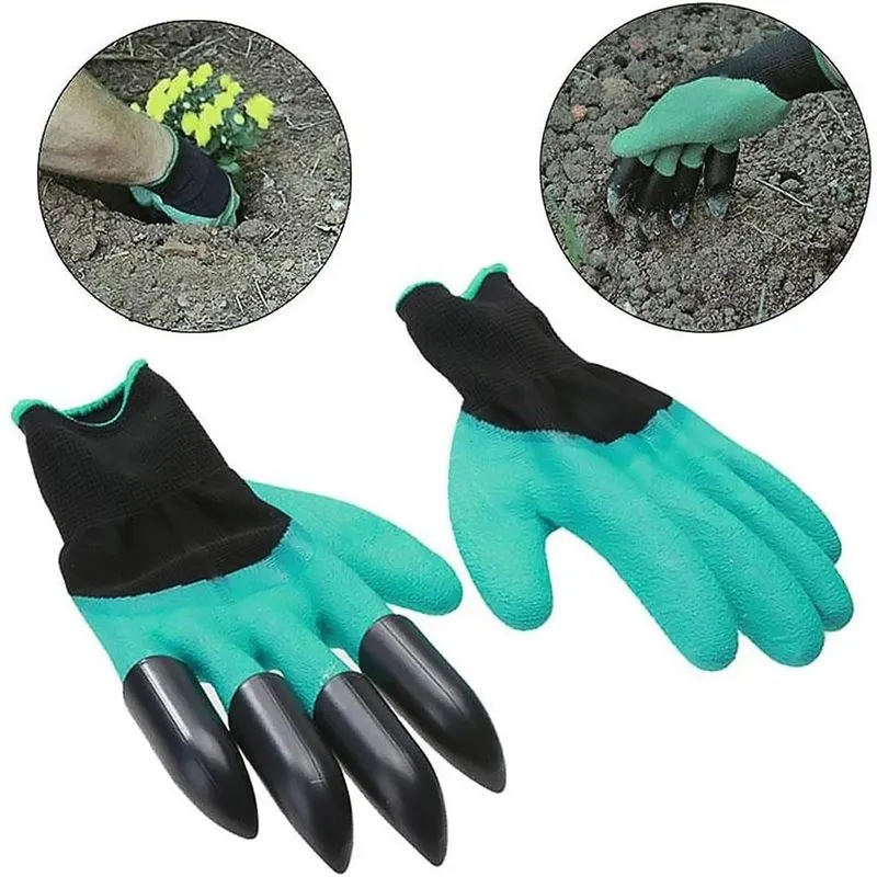Par De Luvas Para Jardinagem (Garden Genie Gloves)