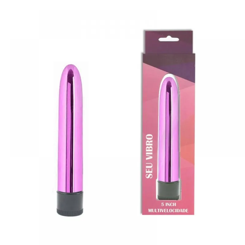 Youvibe Vibrador Personal Cromado Multivelocidade 13cm Vip Mix Vibrador Personal Cromado Multivelocidade 13 cm Youvibe Vip Mix