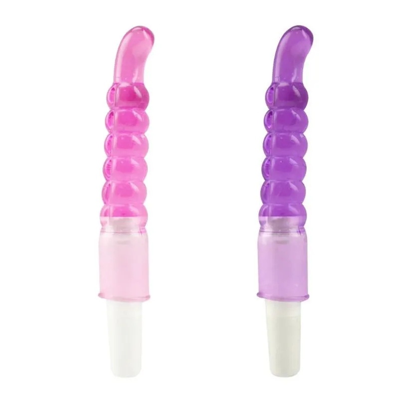 Vibrador em Silicone Escalonado com Estimulador Miss Collection