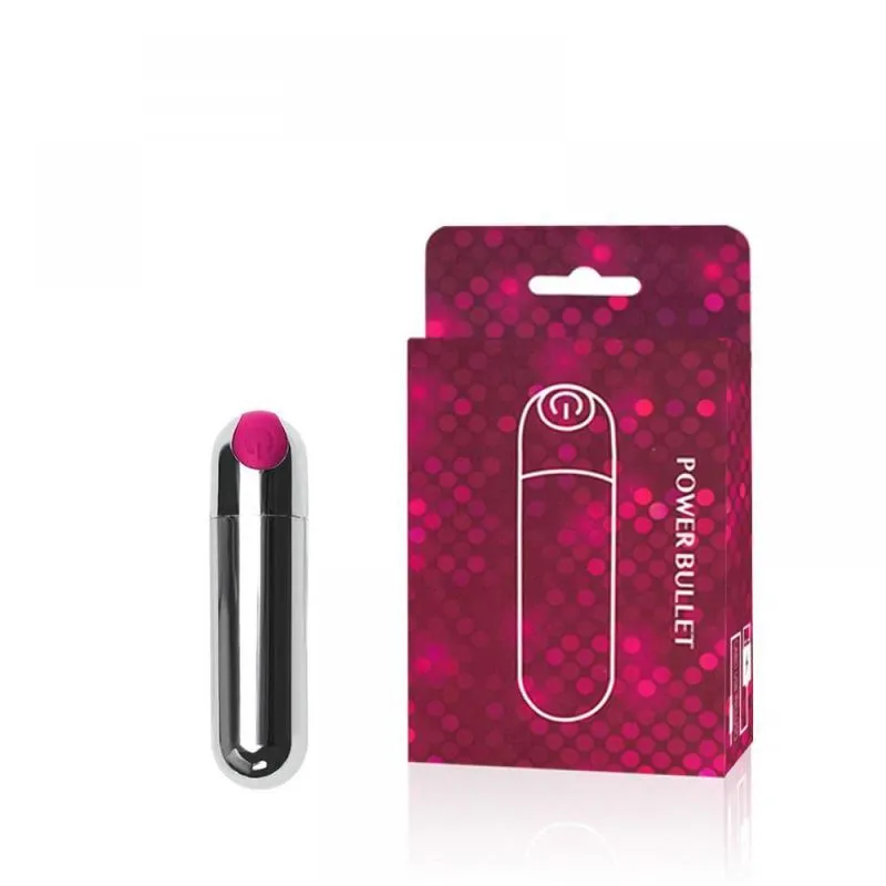 Cápsula Recarregável Power Bullet Noa Prata
