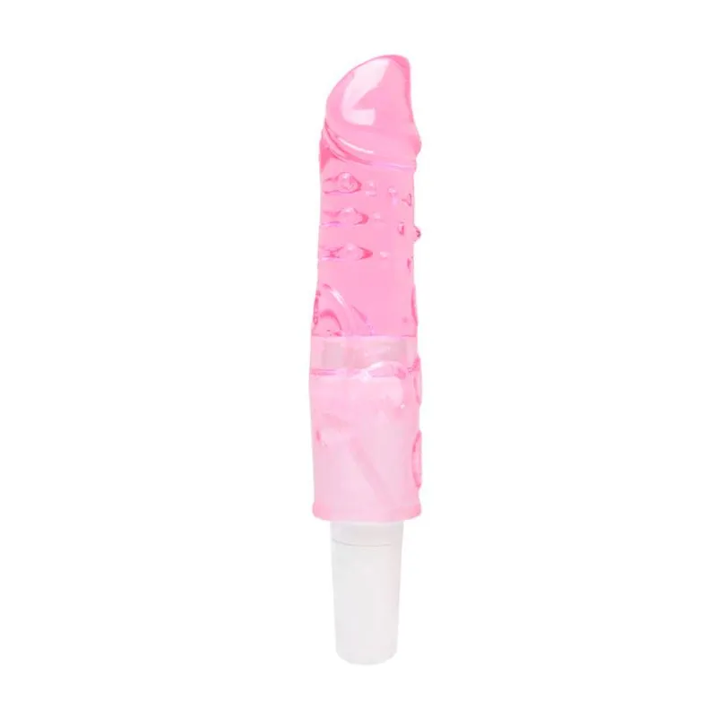 Vibrador com Capa Removivel em Formato de Pênis 17x3 cm Miss Collection
