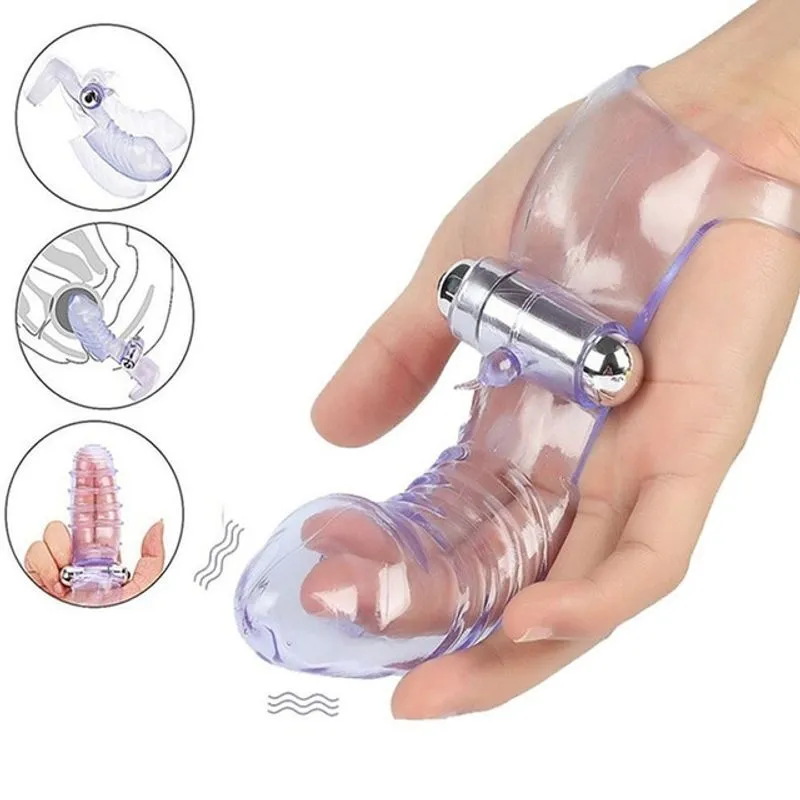 Dedeira Capa Peniana Ou Para Dedos Com Capsula Vibratória Youvibe