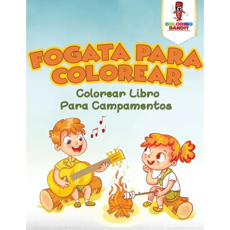 Fogata Para Colorear