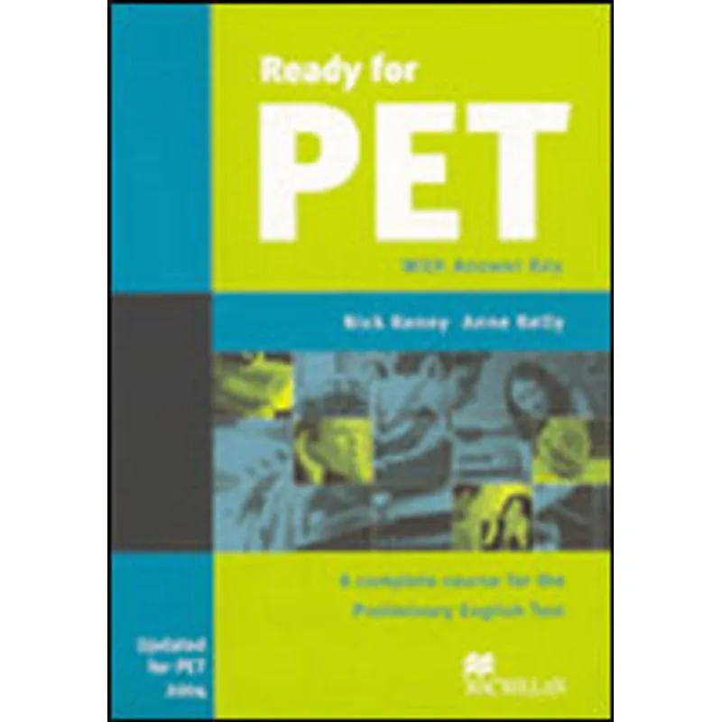 READY FOR PET - COURSEBOOK WITH KEY AND CD-ROM - NEW EDITON