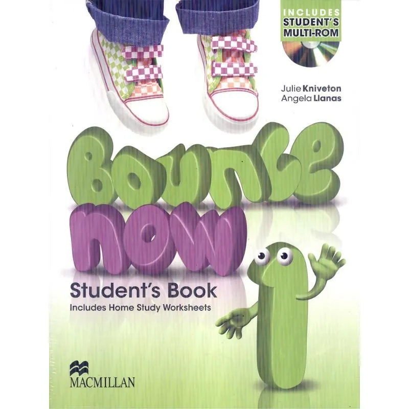 Bounce Now 1 Sb Pack With Activity Book & Cd-Rom - 1St Ed