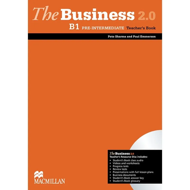 The Business 2.0 Teacher's Book With Resource CD-Pre-Int.