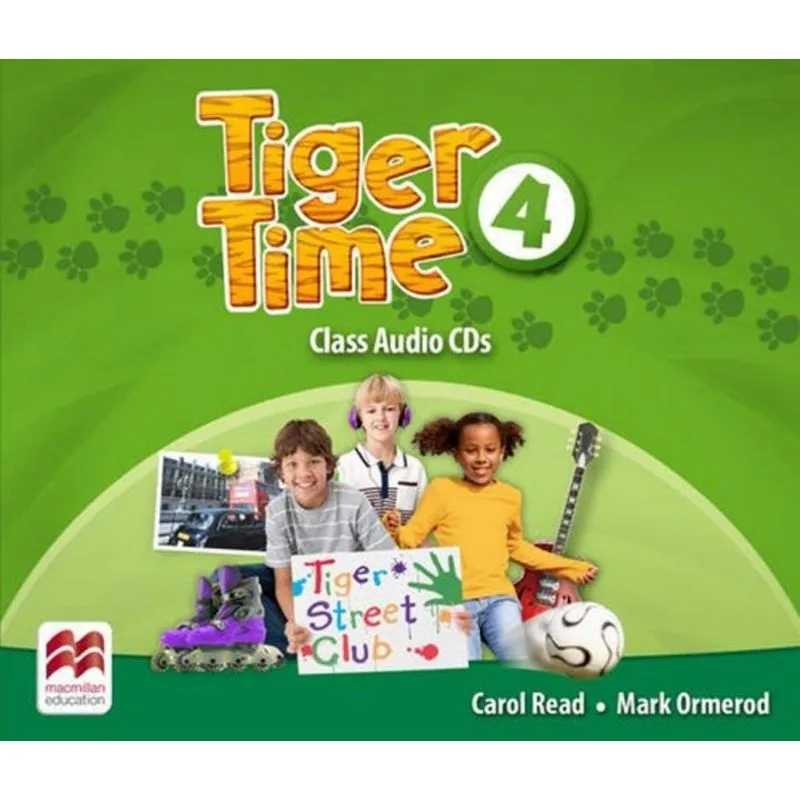 TIGER TIME 4 CLASS AUDIO CD