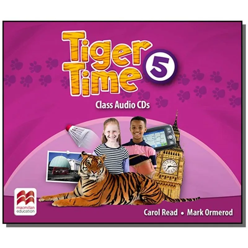 TIGER TIME 5 CLASS AUDIO CD