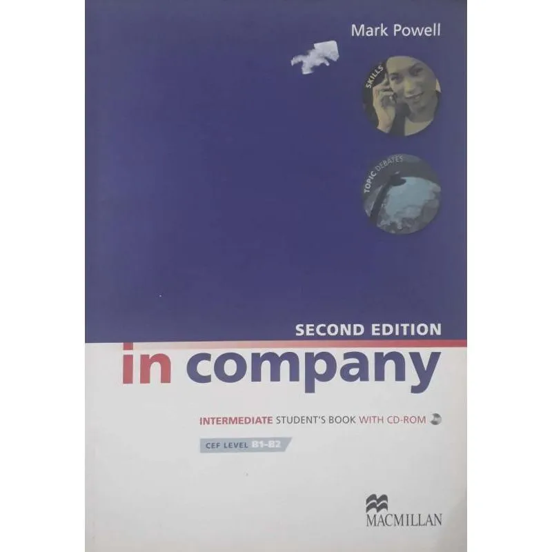 In Company: Intermediate Students Book With Cd-rom