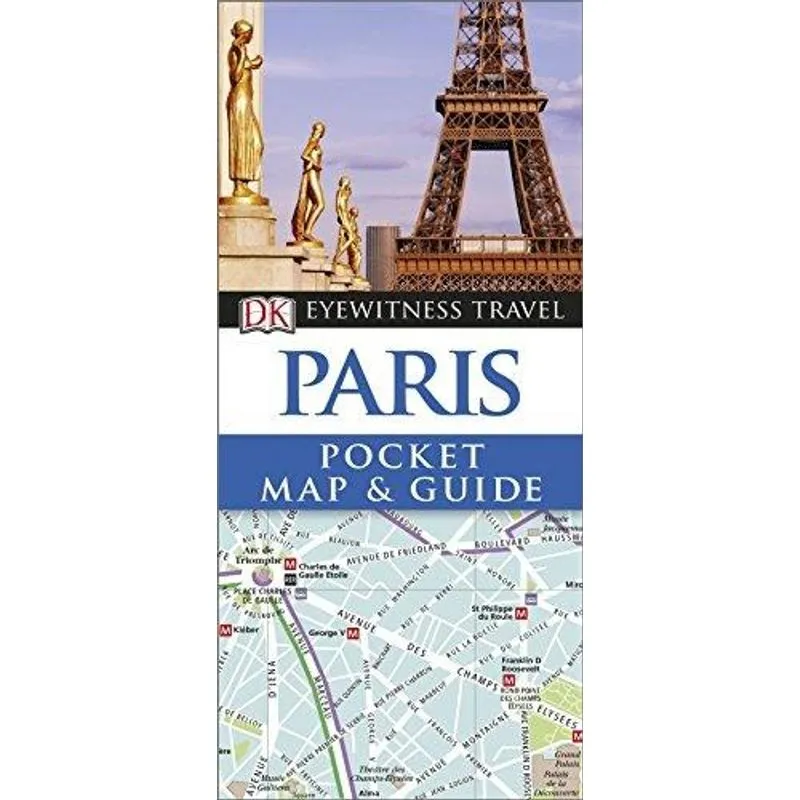 Paris Eyewitness Pocket Map and Guide