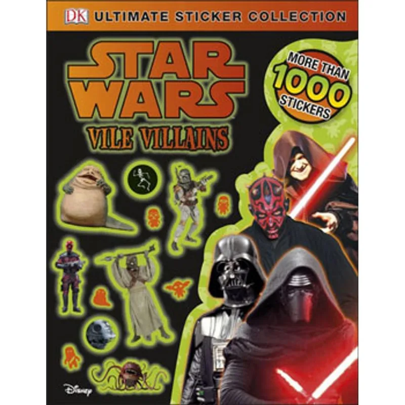 STAR WARS VILE VILLAINS ULTIMATE STICKER COLLECTION