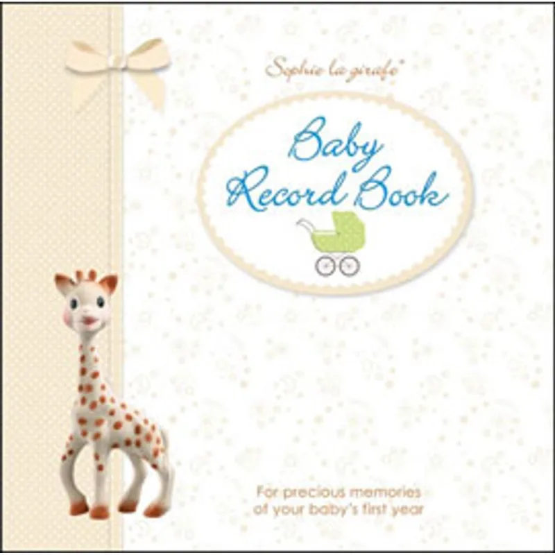 SOPHIE LA GIRAFE BABY RECORD BOOK