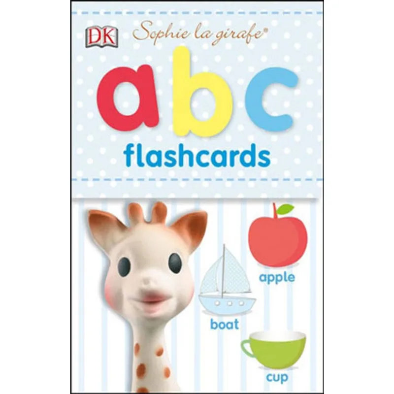 SOPHIE LA GIRAFE ABC FLASHCARDS