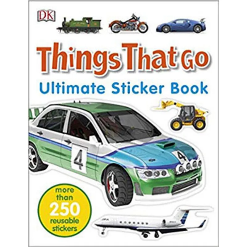 THINGS THAT GO ULTIMATE STICKER BOOK