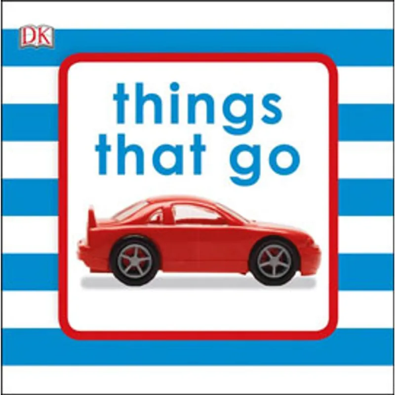SQUEAKY BABY BATH BOOK THINGS THAT GO