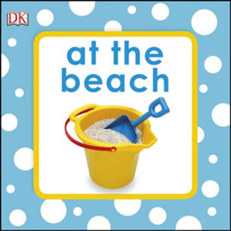 SQUEAKY BABY BATH BOOK AT THE BEACH