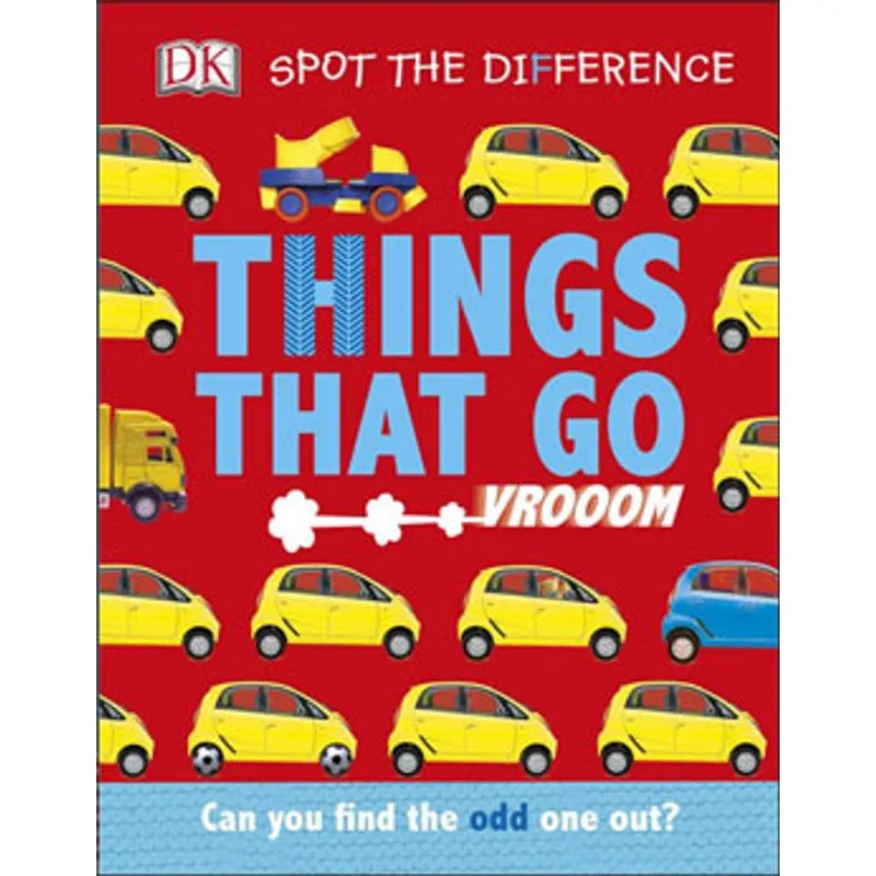 SPOT THE DIFFERENCE THINGS THAT GO