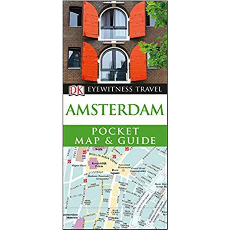 AMSTERDAM POCKET MAP AND GUIDE