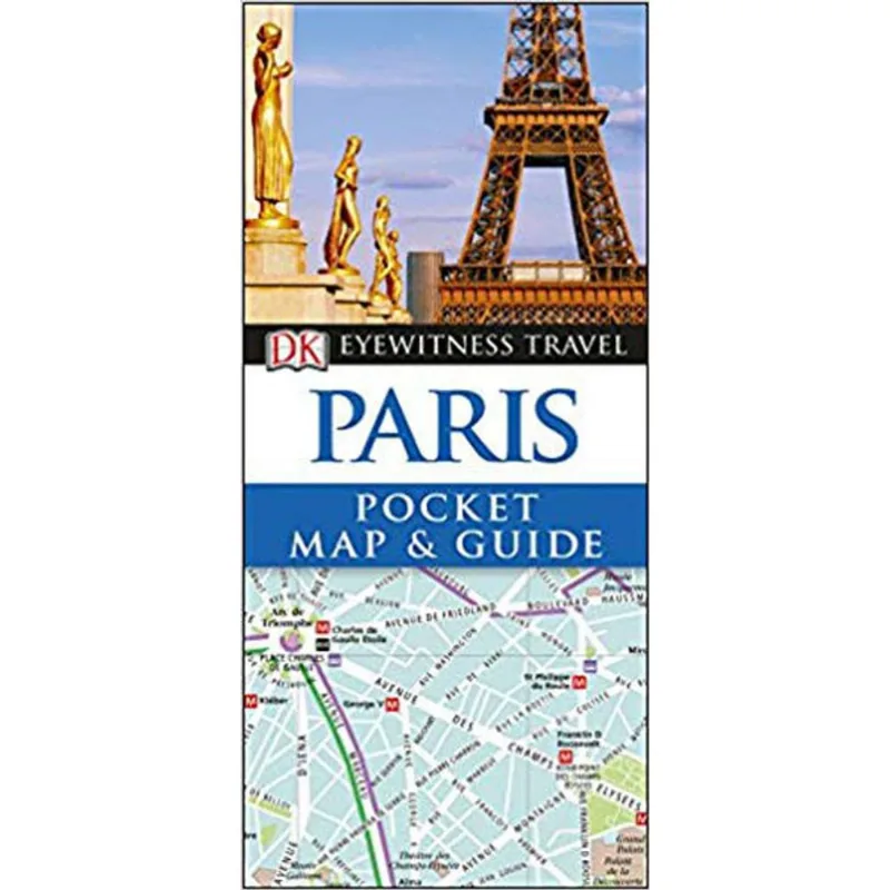 PARIS POCKET MAP AND GUIDE