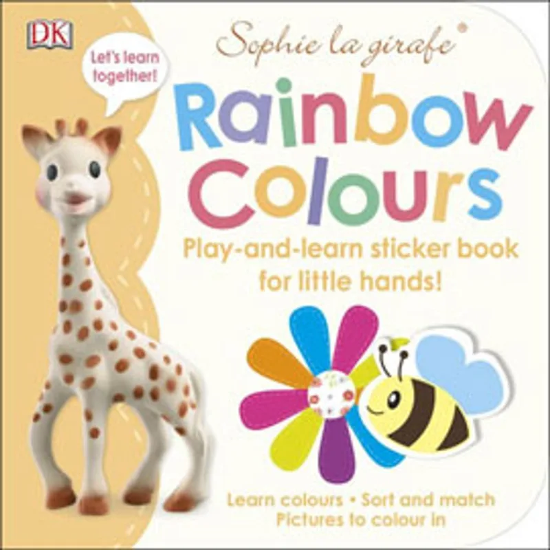 SOPHIE LA GIRAFE RAINBOW COLOURS