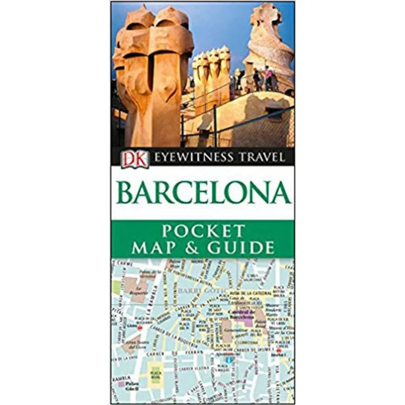 BARCELONA POCKET MAP AND GUIDE