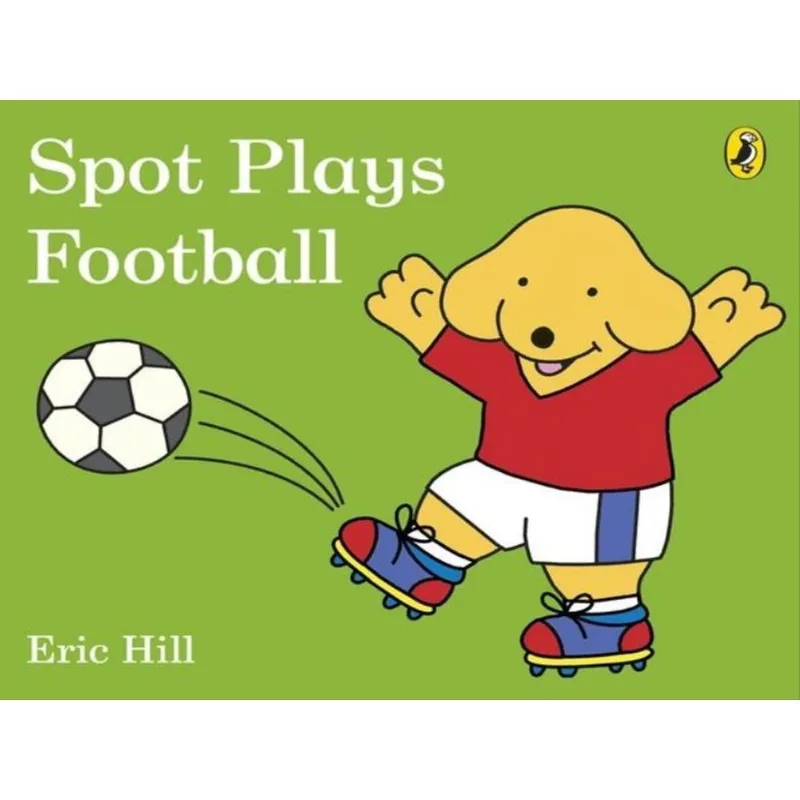 SPOT PLAYS FOOTBALL