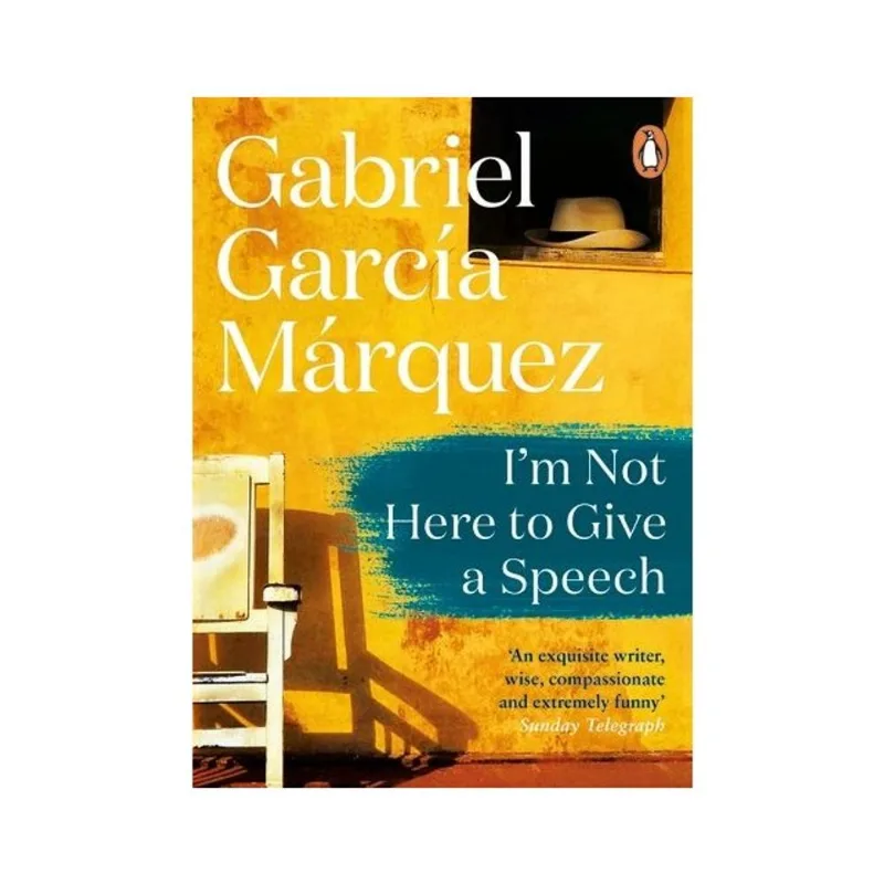 I'M NOT HERE TO GIVE A SPEECH