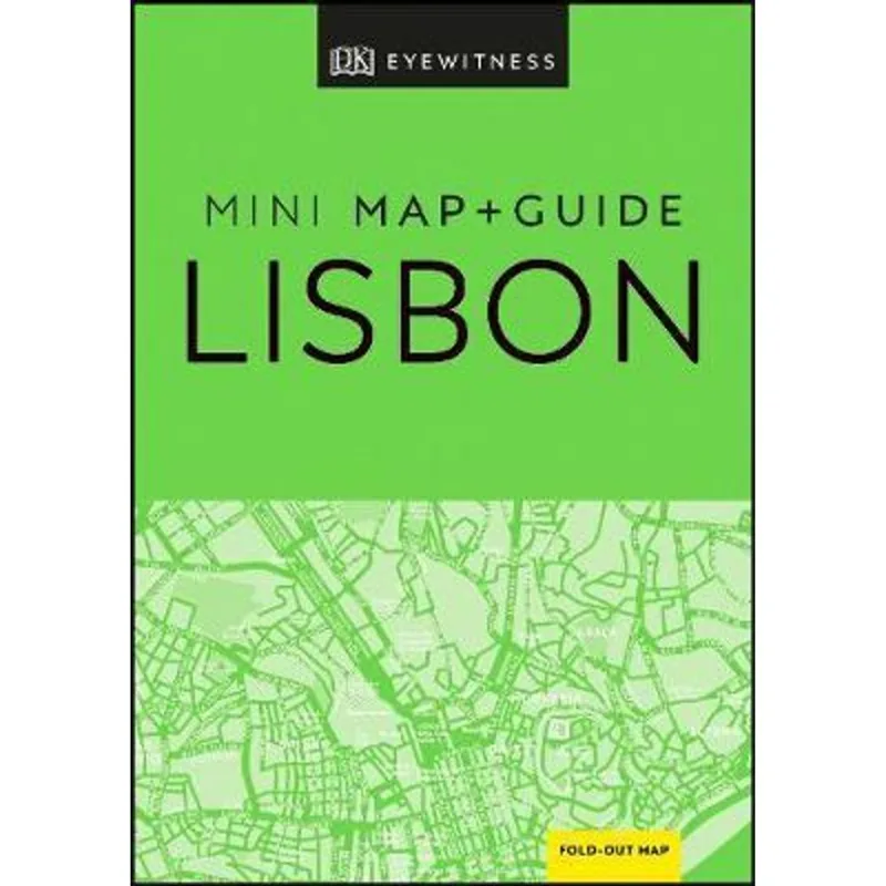 LISBON DK EYEWITNESS MINI MAP AND GUIDE